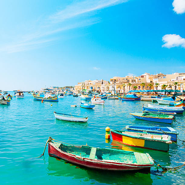 istock Marsaxlokk Harbor, Malta 544450172