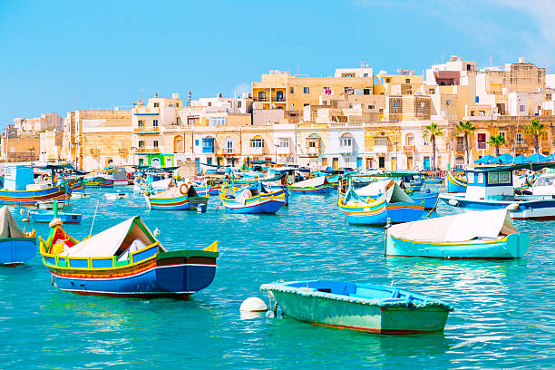 istock Marsaxlokk Harbor, Malta 544450296