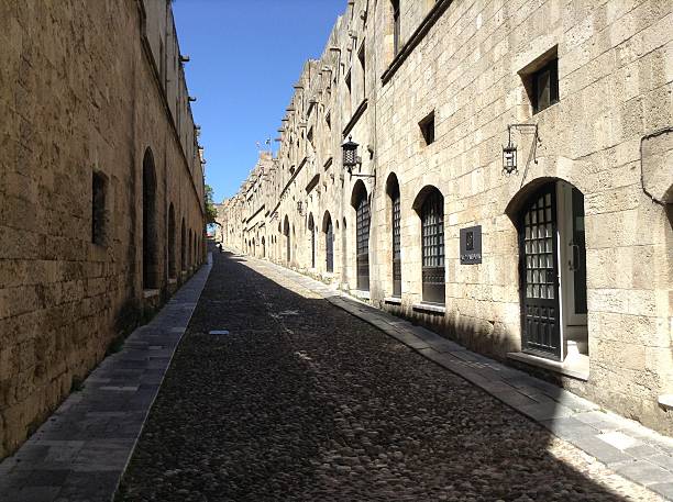 istock Knights Street, Rhodes Town 544451434