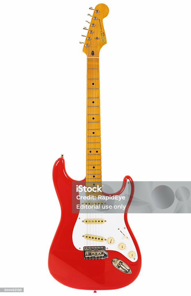 radium Blandet Patent Stratocaster From Classic Vibe Series In Fenders Vintage Fiesta Red Stock  Photo - Download Image Now - iStock