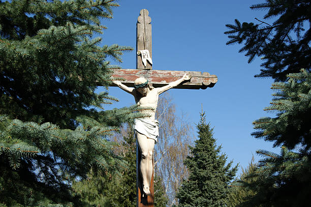 istock Cross in Zelva. Belarus travel 544452682