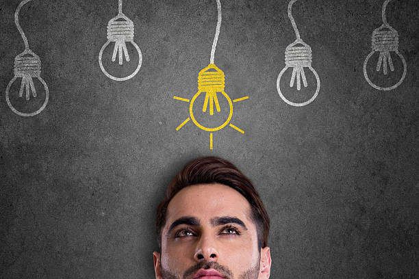 istock Concepts of New Idea and standing out from crowd 544453902