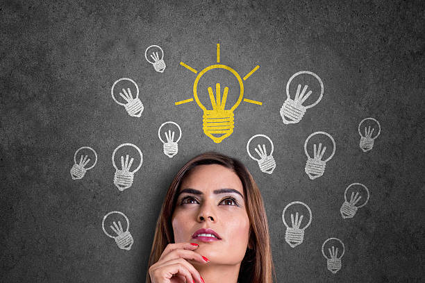 istock Concepts of New Idea and standing out from crowd 544454758