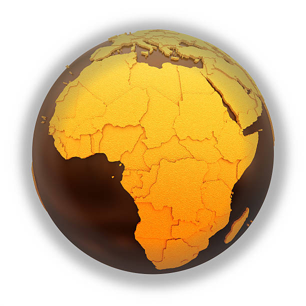 istock Africa on chocolate Earth 544456122