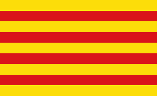 Bandera de Cataluña - La Senyera photo