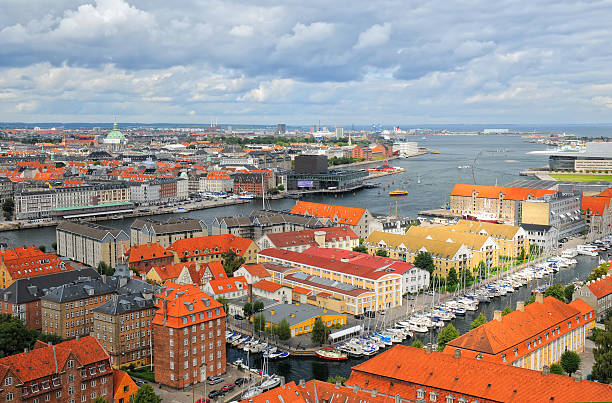 istock Aerial view of Copenhagen, Denmark 544457268