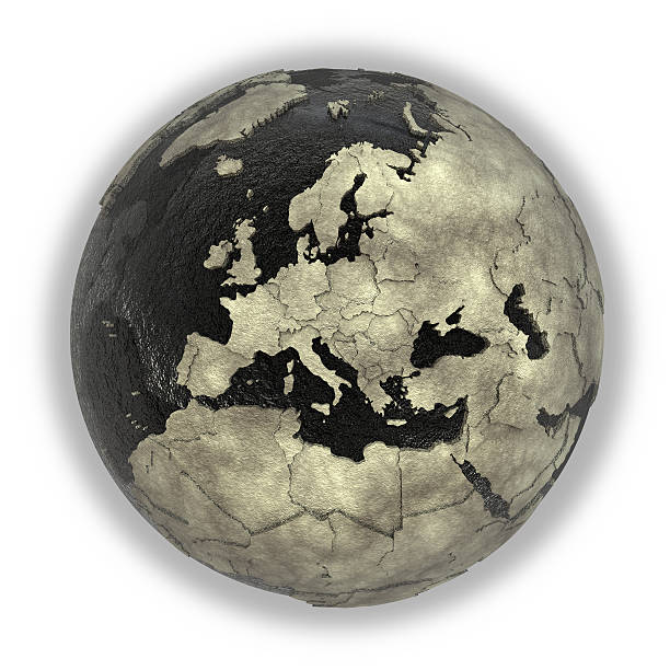 istock Europe on Earth of oil 544457764