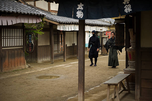 istock Traditional Japanese Ronin Samurai and Ninja 544458528