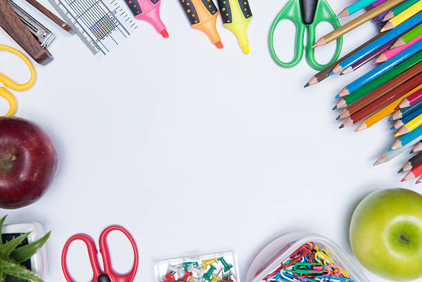 istock educationschool supplies on white background ready for your 544459814