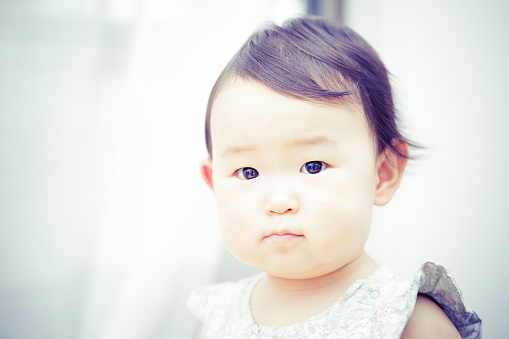 Cute Babyjapanese Asian Stock Photo - Download Image Now - Babies Only ...