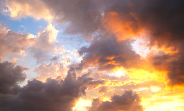 istock colorful purple sunset 544461862
