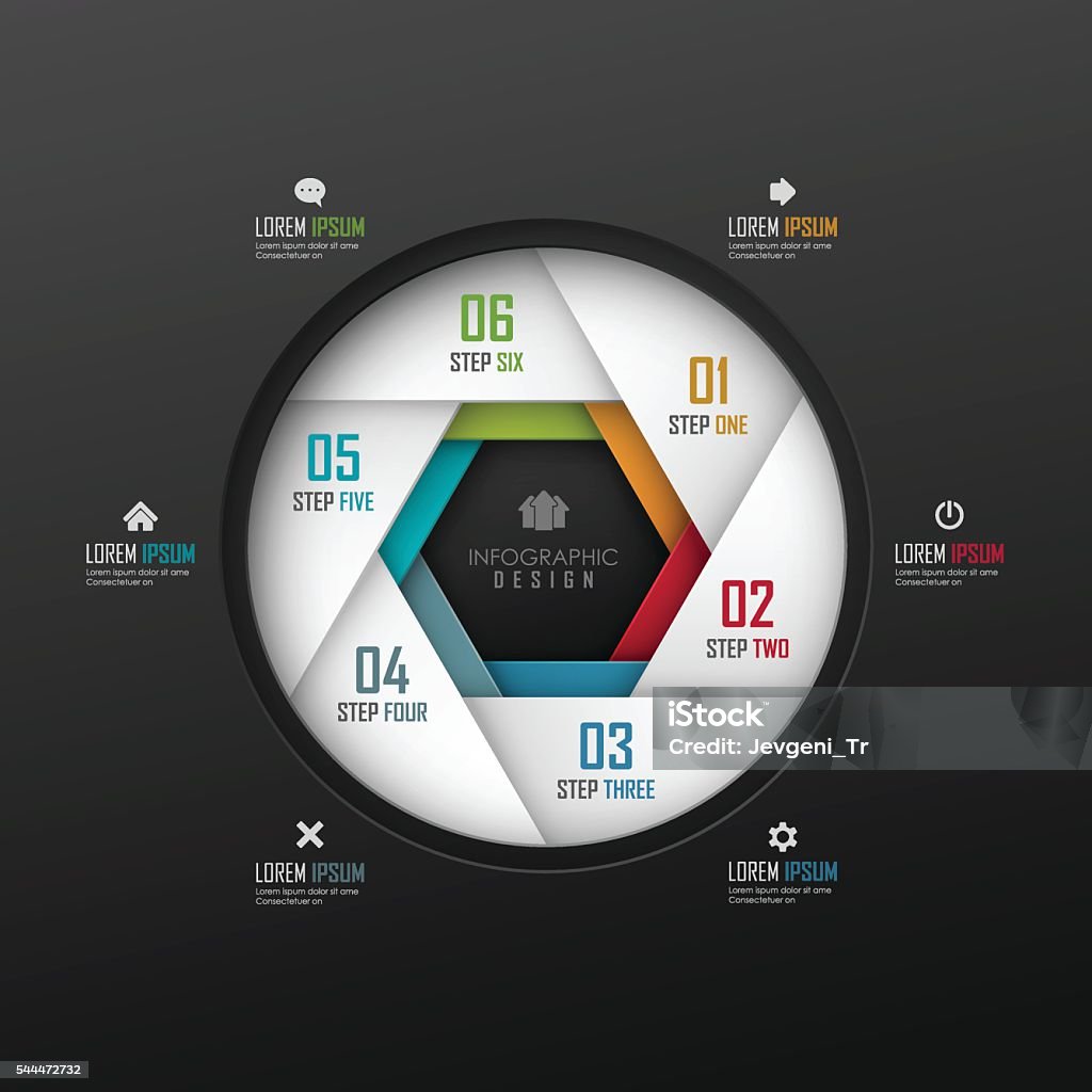 Frame Infographic Design Vector Infographic Design Template Stock Illustration - Download Image ...