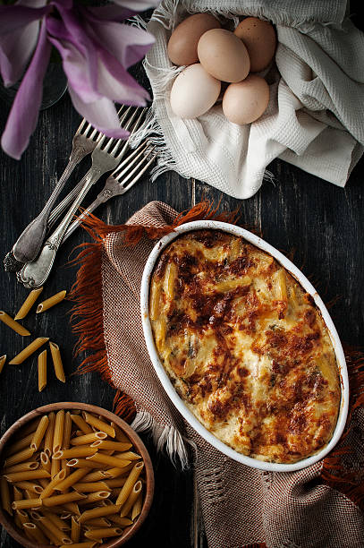 istock Baked macaroni and cheese 544473010