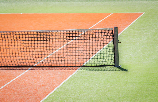 Tennis field texture and background.