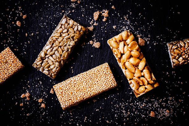 istock Sesame seeds, sunflower and peanuts 544478658