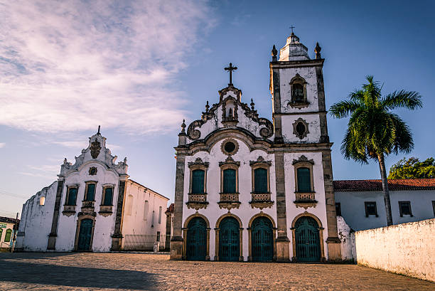 Baroque churches, Marechal Deodoro, Alagoas, Brazil Church Santa Maria Magdalena and Museum of Sacred Art, Praça João XXIII, Marechal Deodoro, Maceio, Alagoas, Brazil maceio photos stock pictures, royalty-free photos & images