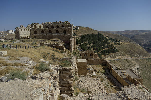 istock Ruins of the Kerak Castle, a large crusader castle 544483556