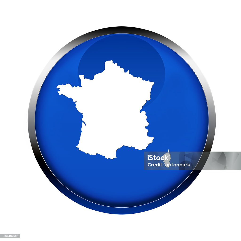 Map Button Flag France Map Button Stock Illustration - Download Image Now - Arranging ...