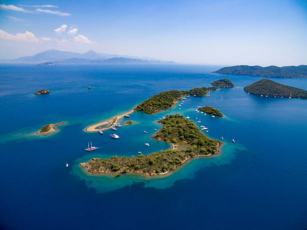 istock Yassica Islands Gocek Turkey 544485118