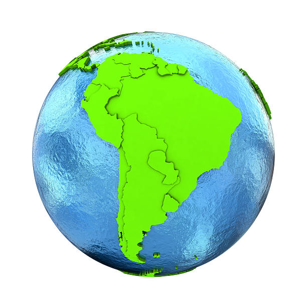 istock South America on green Earth 544485424