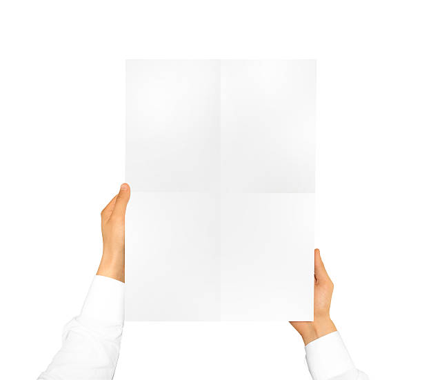 istock Hand holding poster mock up. Nice mockup to show your 544485510