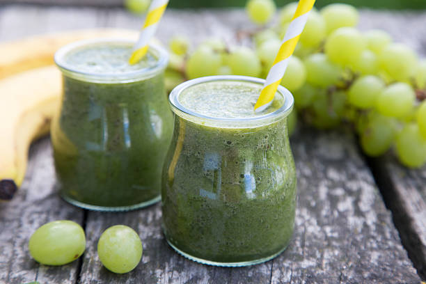 istock Healthy detox green smoothie 544487032