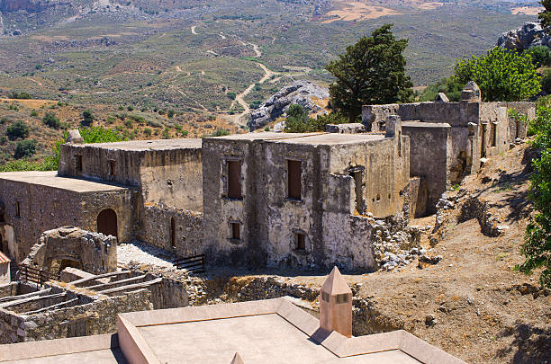 istock Moni Preveli cloister on Crete island, Greece 544487628