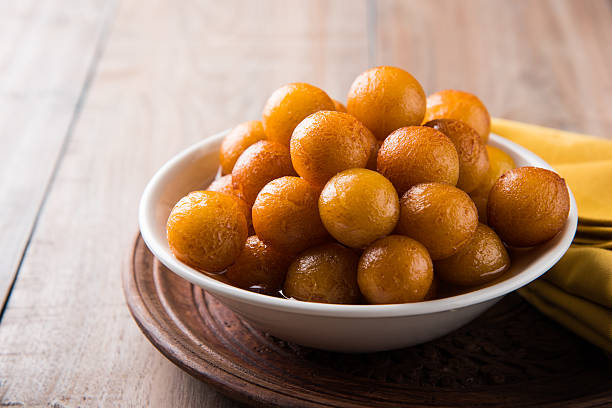 istock Gulab jamun, or gulaab jamun, is a milk-solids-based sweet mithai 544558198
