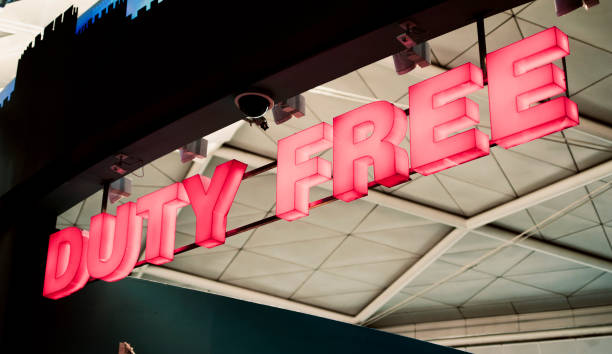 istock Duty Free at Airport 544558700
