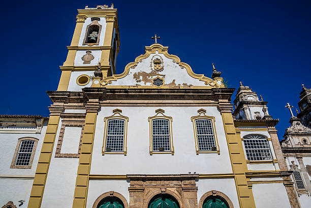 Pestana Convento do Carmo 5-star Hotel, Salvador, Bahia, Brazil Salvador, Bahia, Brazil - September 15, 2015: Pestana Convento do Carmo 5-star Hotel convento stock pictures, royalty-free photos & images