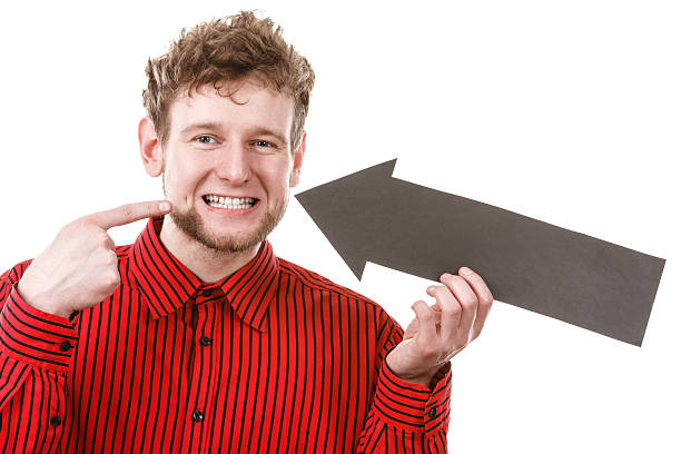 istock Man showing his perfect dentist smile. 544566906