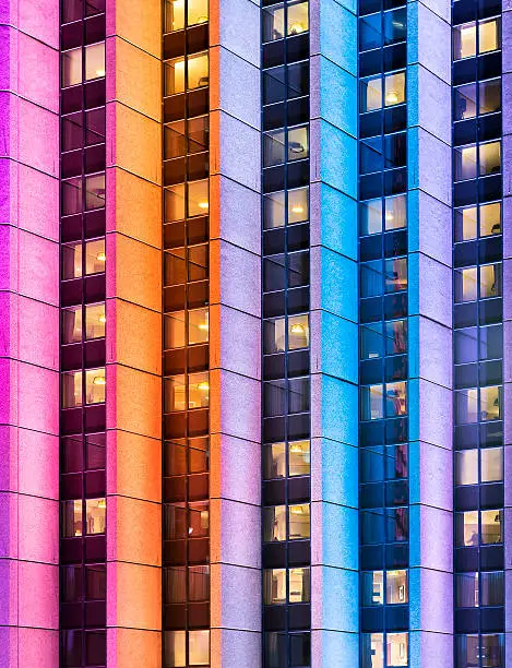 Photo of Vivid Sydney - Colorful Skyscrapers