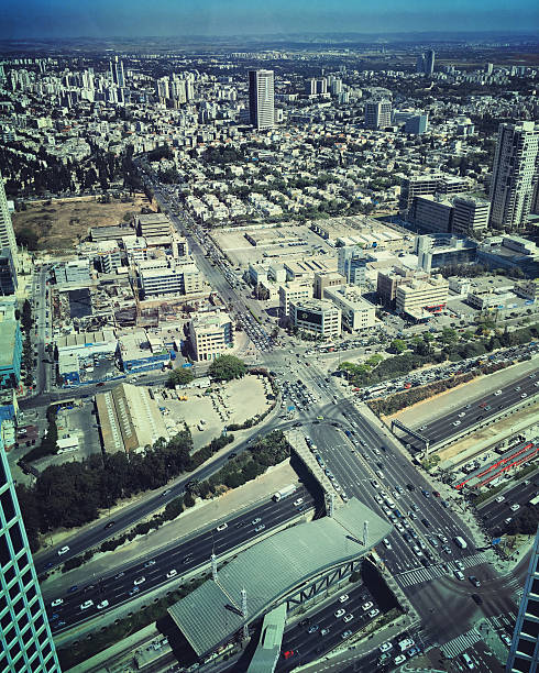 istock Tel Aviv cityscape from above, Israel 544571578