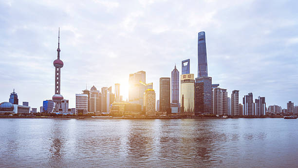 istock shanghai skyline in sunny morning 544572064