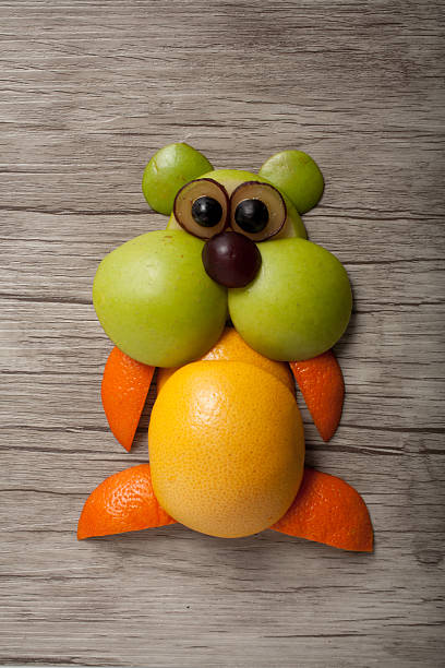 istock Hamster made of orange, grapefruit and apple 544572664