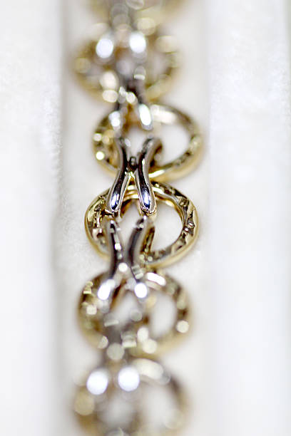 istock Fashion gold bracelet 544573832