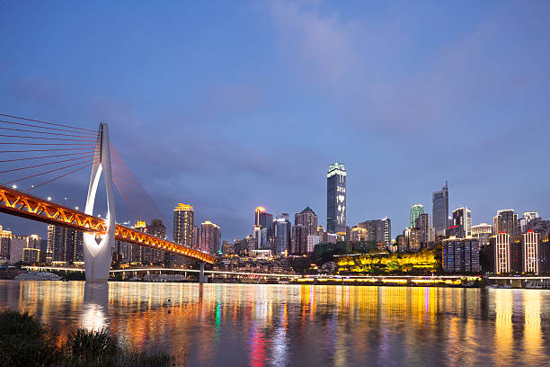 istock night scene of chongqing 544575370