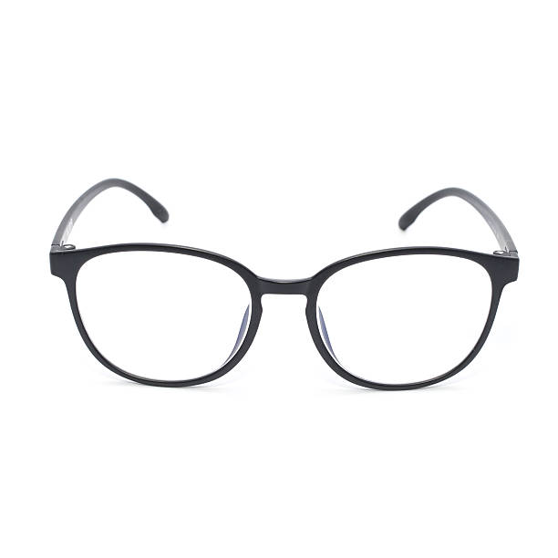istock Black Eye Glasses Isolated on White 544576154