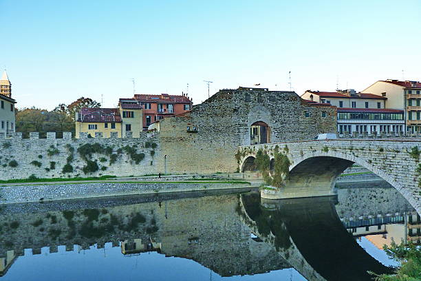 istock Mercatale bridge, Prato, Tuscany, Italy 544576424