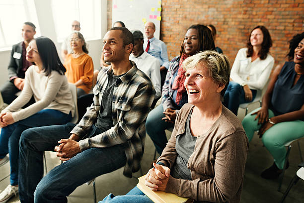 istock People Diversity Audience Listening Fun Happiness Concept 544576616