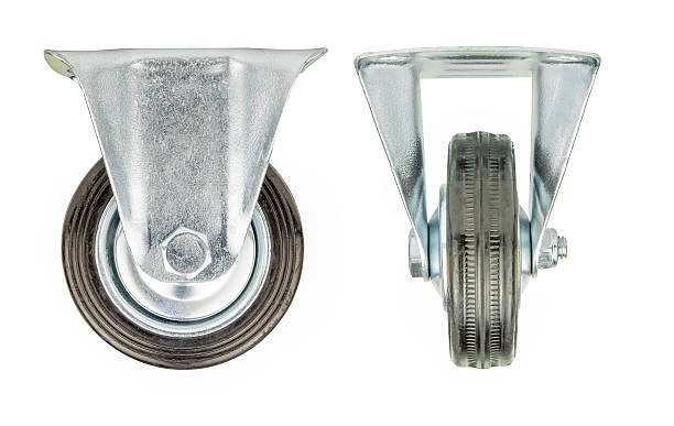 istock Industrial metal and rubber wheel 544576906