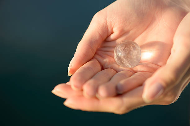 istock New Age Wellness - Quartz Crystal Sphere 544581642
