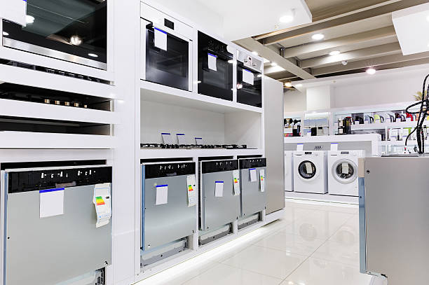 istock Home appliance in the store 544582260