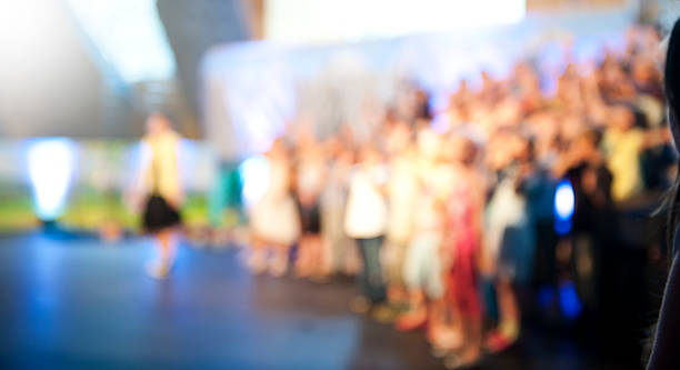 istock Young adults church choir 544583500