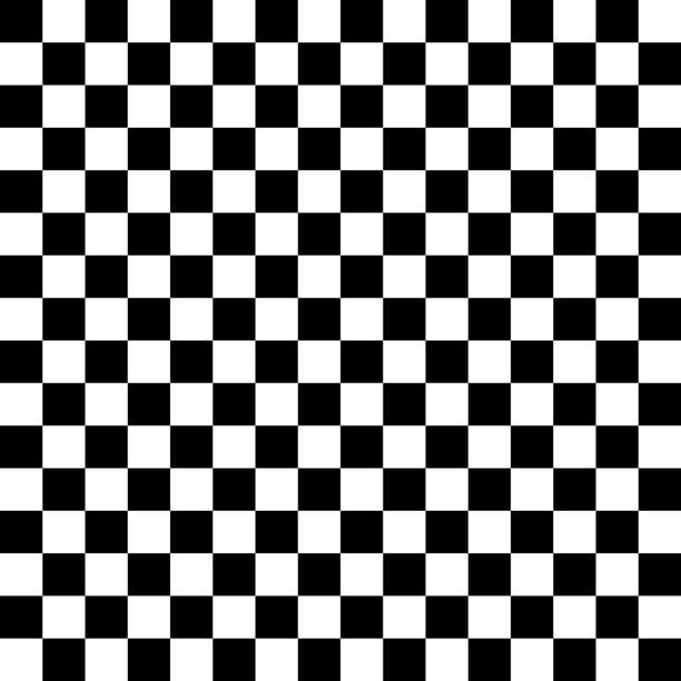 bildbanksillustrationer, clip art samt tecknat material och ikoner med vector checker chess square abstract background - rutig