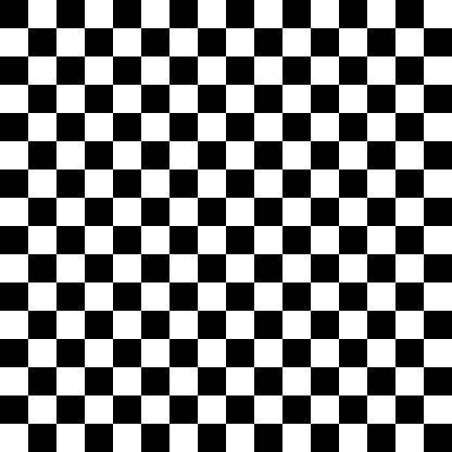 Vector checker chess square abstract background. Black and White Squares