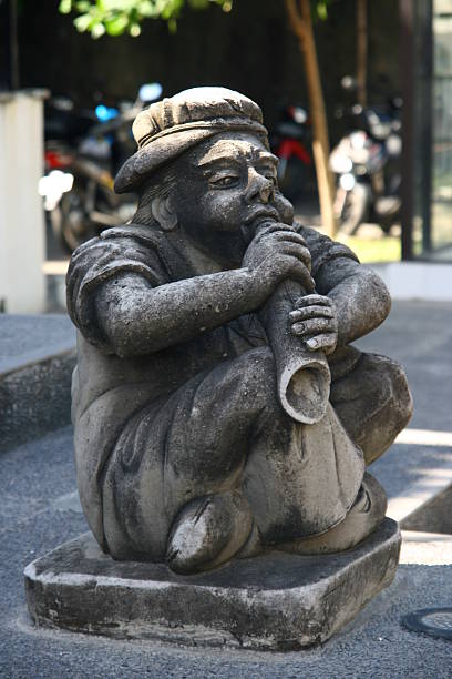 Demon statue, Ubud, Bali, Indonesia