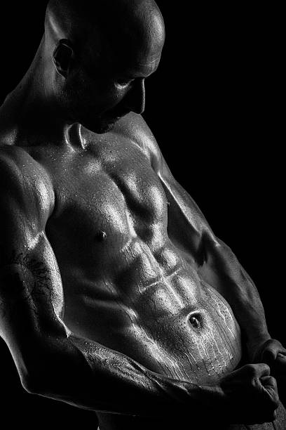 istock Male fitness model 544593134