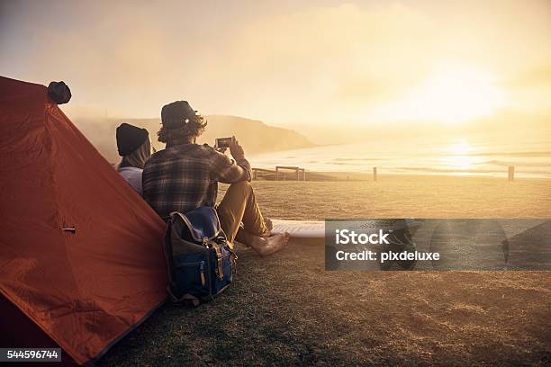 This Is My Kinda Date Stock Photo - Download Image Now - Camping, Australia, Beach
