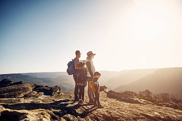 istock Hiking is better when you share it your family 544598800